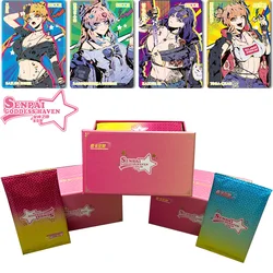 Senpai Goddess 4 karty hurtowo 4 pudełka Goddess Story TCG gry anime dziewczyna strój kąpielowy Booster święto hobby zabawki Box prezent