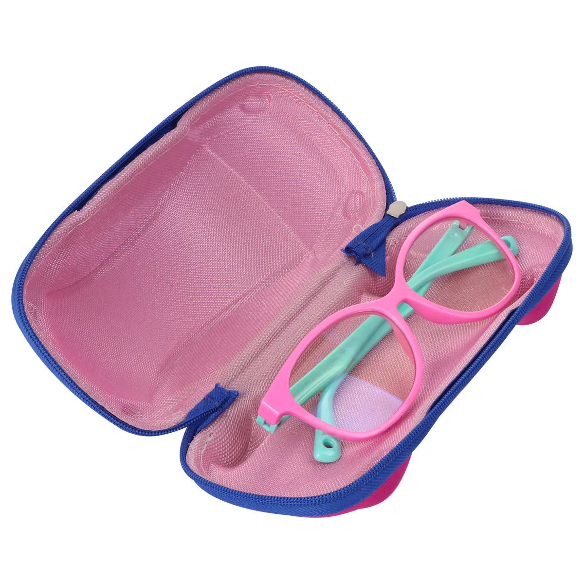 

Light Glasses For Women Men Lightweight Durable Eyewear Comfortable Office School Use Silicone Frame Clear Lens