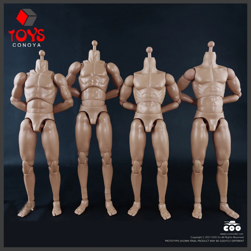 COOMODEL BD001 BD002 BD003 MB001 MB002 MB003 1/6 Scale Super Flexible Male Standard Muscle Body 12