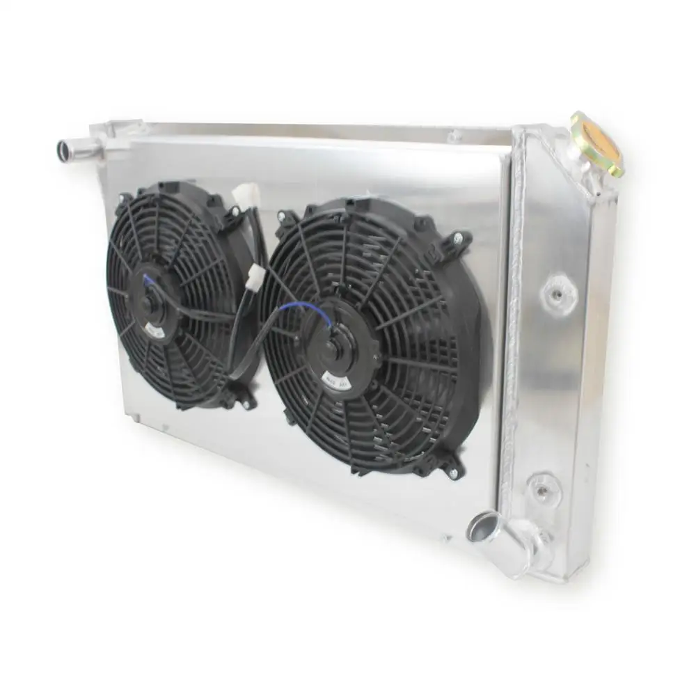 S-0075  US Radiator Core for Chevy Corvette 1977-1982 Shroud Fan Performance Aluminium Radiator