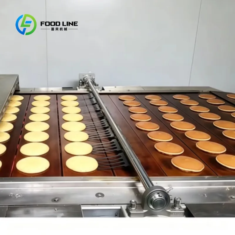 Customized semi‑automatic dorayaki forming machine easy‑operate pancake filling baking equipment for startup food business