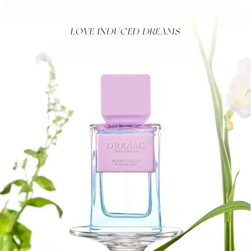 Perfume original feminino de alta qualidade, perfume fresco eau de tulite, fragrância de longa duração, notas frutadas de ébano, presente para mulheres