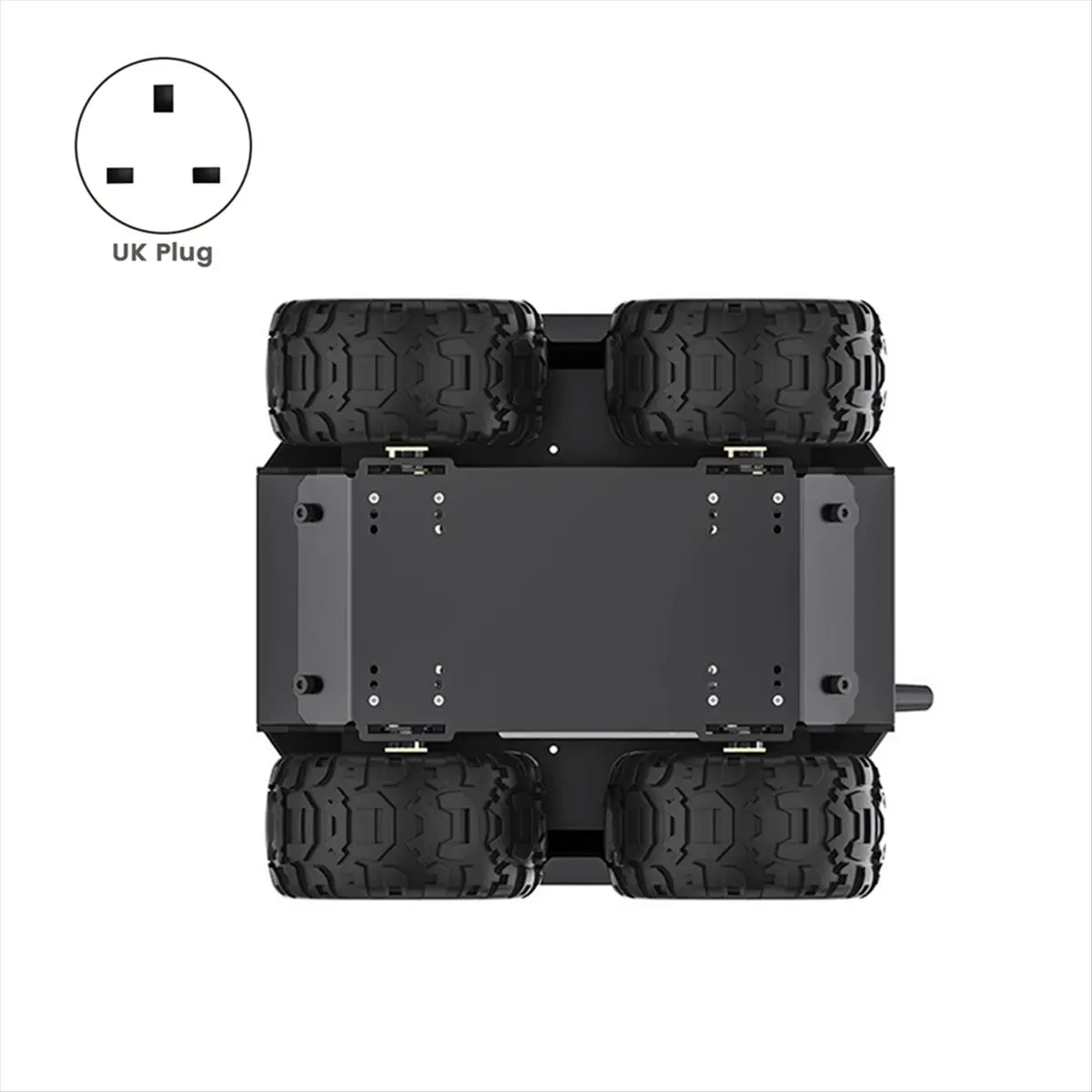 Stock limitato! Kit telaio robot mobile WVE 4WD per auto, espandibile per gli appassionati di robotica Spina UK