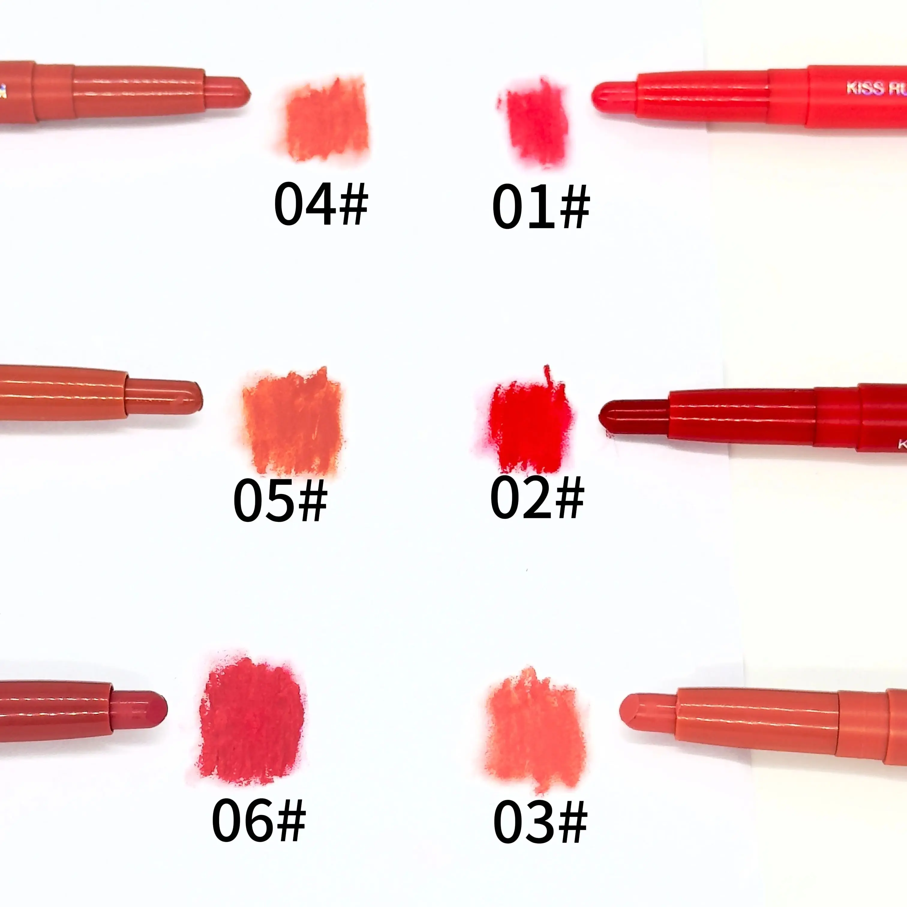 Matte Matte Lip Liner maakt de lipvorm uit, waterdichte en langdurige kleur, lip opvullend en modificatie