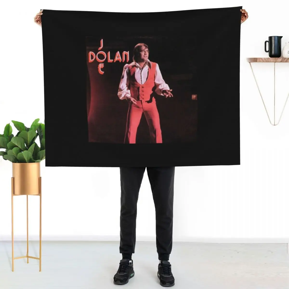Joe Dolan Red Contrast Art Design Throw Blanket Thermal Luxury St Beautifuls Baby anime sofa bed Blankets