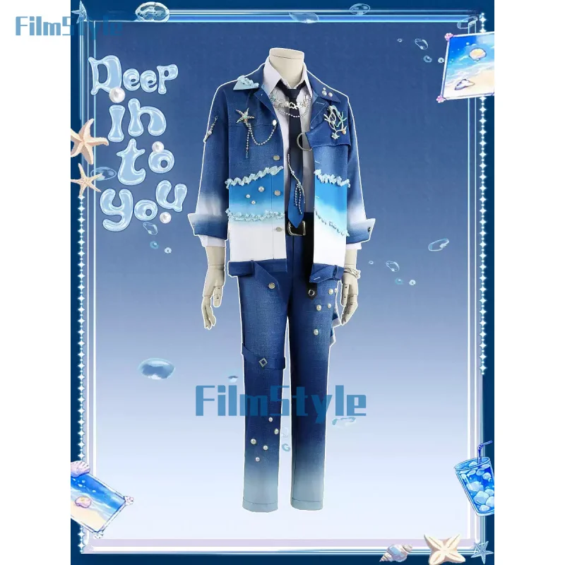 Game Ensemble Stars Kanzaki Souma Cosplay Costume Uniform Halloween Carnival Party Christmas Play Role Clothes Clothing - view 2