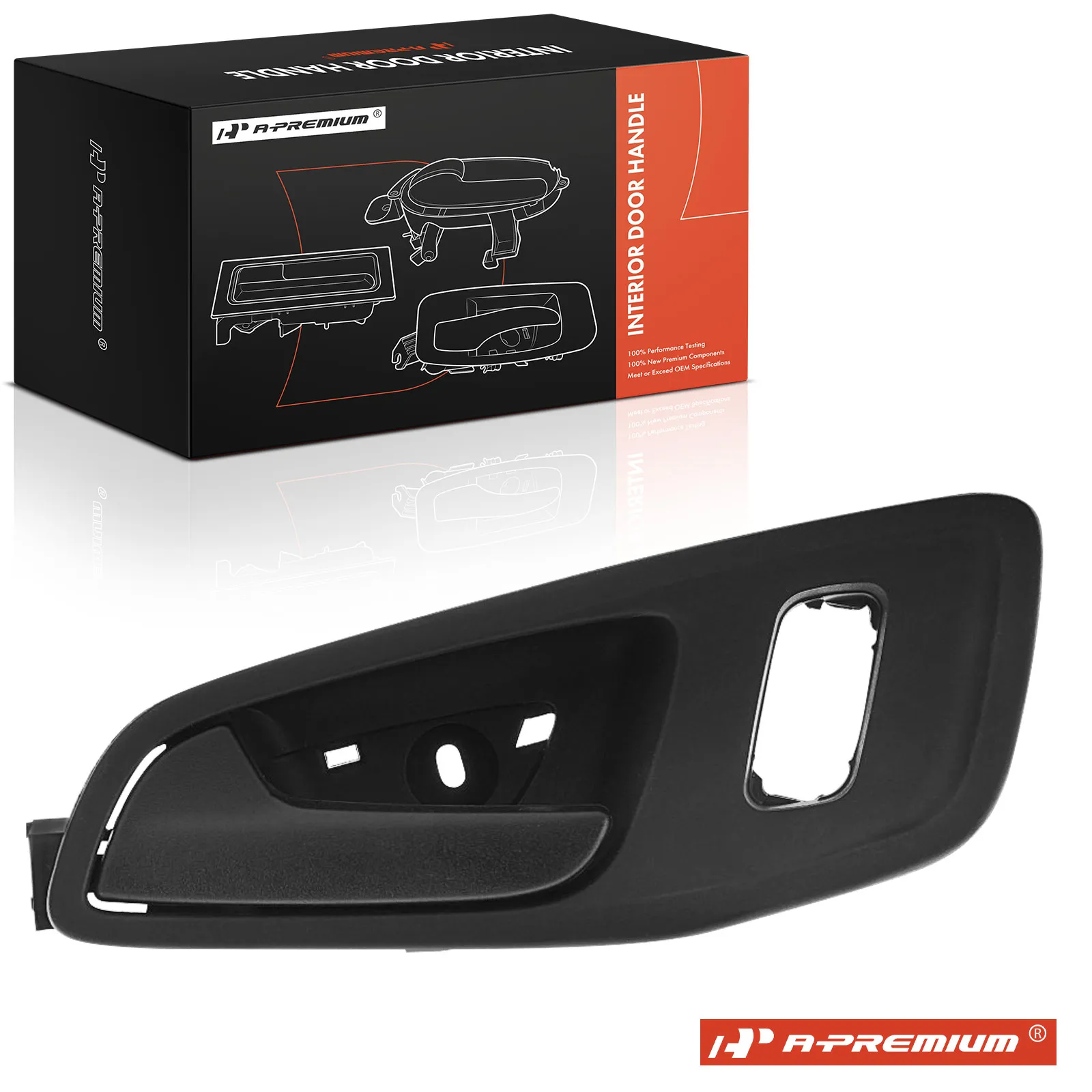 A-Premium Front Driver Side Interior Door Handle with Keyhole for Ford Transit Connect 2014-2018