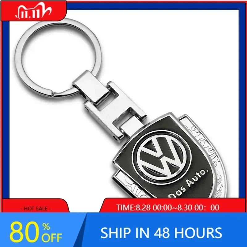 

Металлический брелок-ключница для автомобилей VW Volkswagen Golf 6 7 Passat MK5 MK6 Jetta Touareg B, модель 2026 года, горячая новинка для VW GTI GOLF