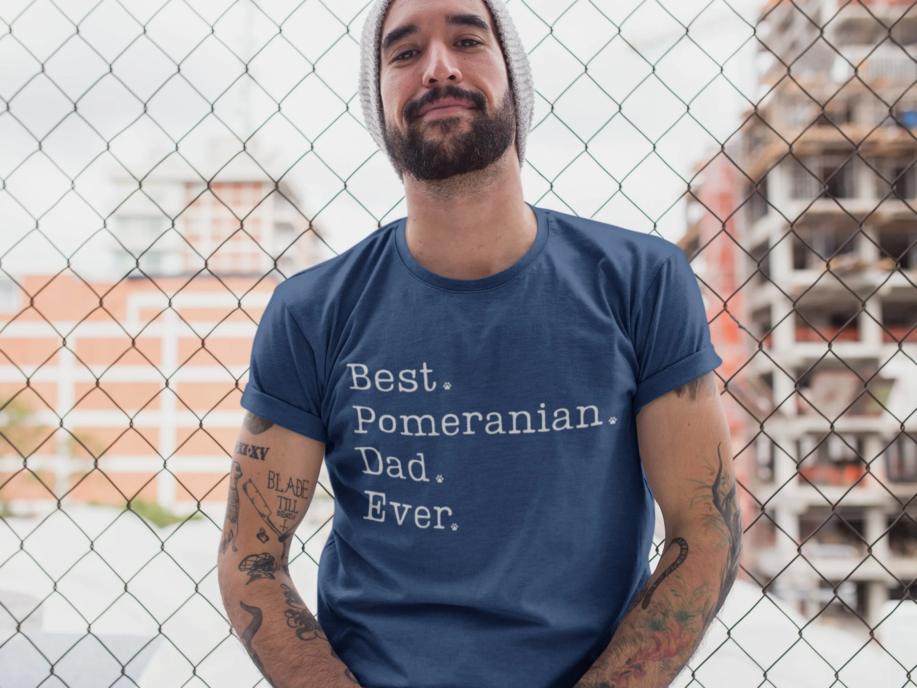 

Футболка «Померанский папа» Best Ever Pom s Dog