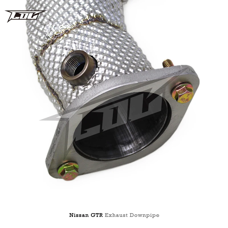 BSK Engine Catted Header Downpipe for  /GT-R 3.8TT 2008-2023 SS304 High Flow Pipes Exhaust System with Catalyst