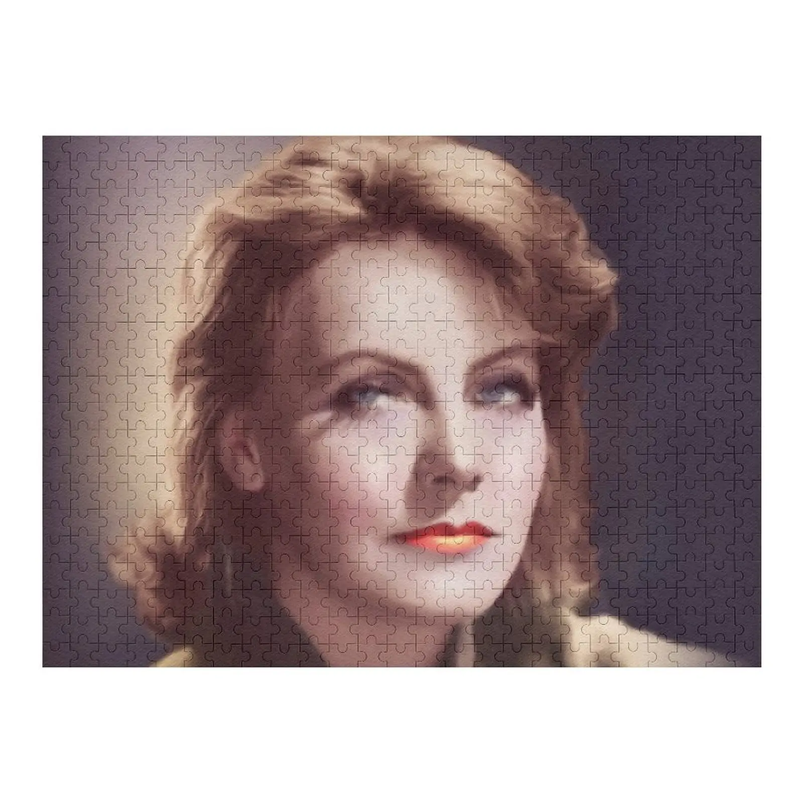 

Greta Garbo, Actress Jigsaw Puzzle Custom Photo Christmas Gifts Puzzle