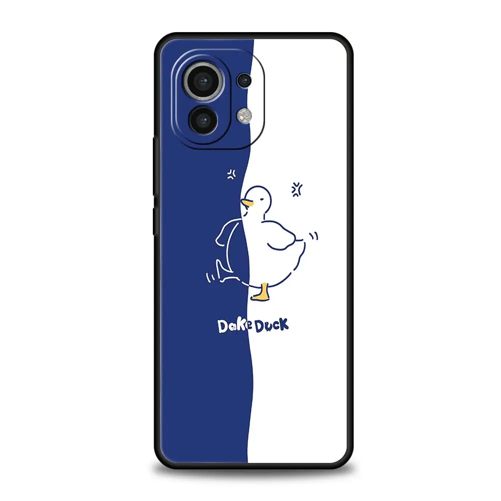 Чехол для телефона Duck Art, силиконовый чехол для Xiaomi 14 13T 12T Pro 12 13 11 Ultra Mi Note 10 Lite 10T 5G 11X Pro 11T 11i 9T