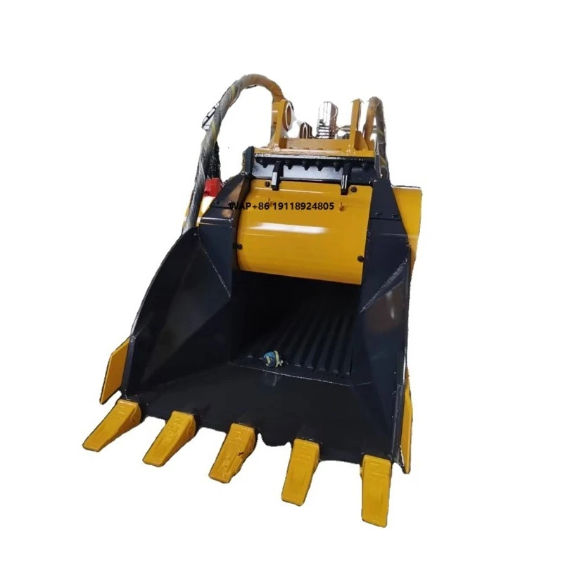 Excavator Concrete Crusher Bucket Hydraulic Jaw Crusher Bucket  for 6-10tons Excavator