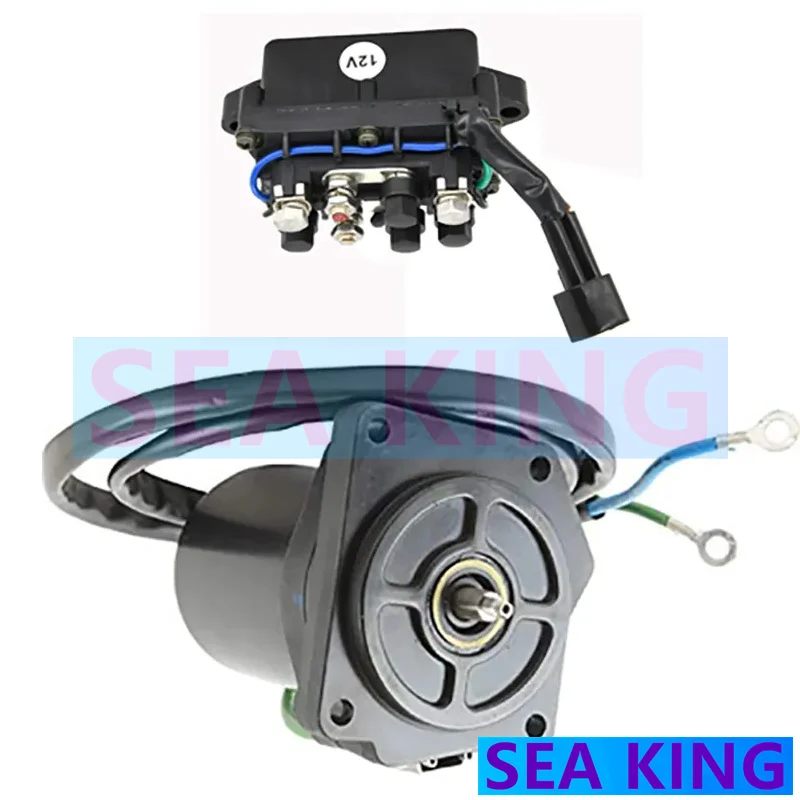 

6D8-43880 Trim Motor Replacement for 2005 2006 2007 2008 Yamaha Outboard 75 90 F75 F90 Replace 6D8-43880-01-00 6D8-43880-09-00