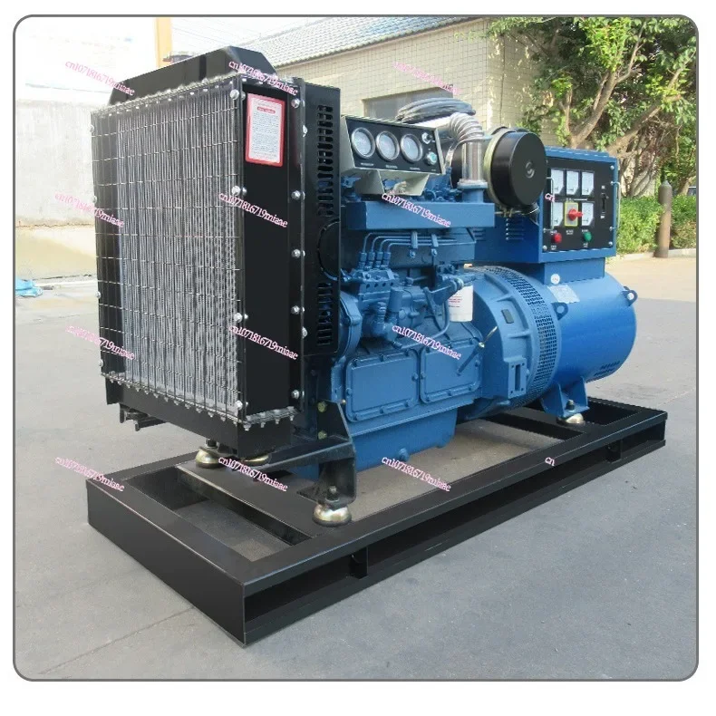 50KW diesel generator set 380v three-phase spare household and commercial