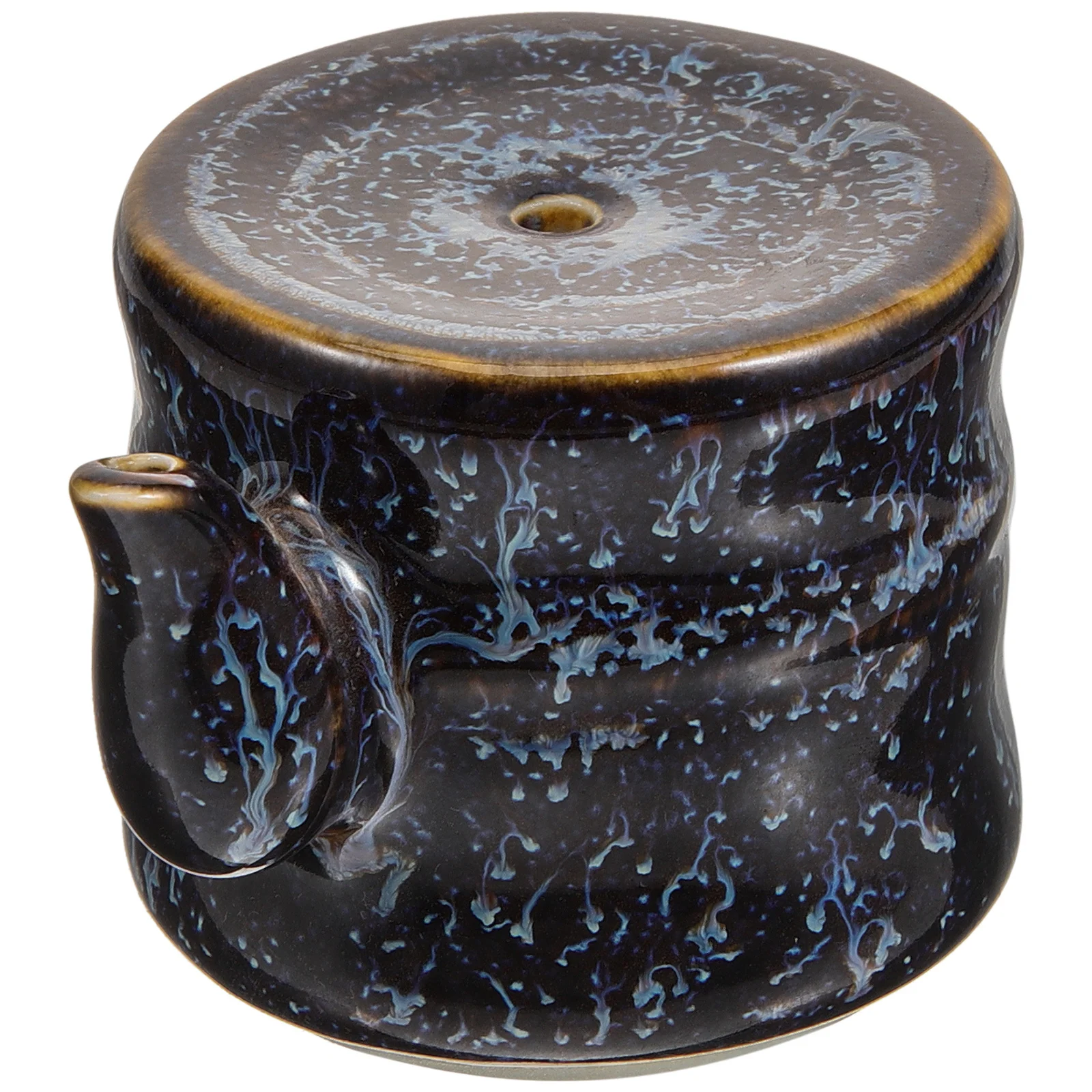 Porcelain Ceramic Calligraphy Water Dropper Traditional Ink Well for Painting Drawing Ink Water Container Painting Accessories