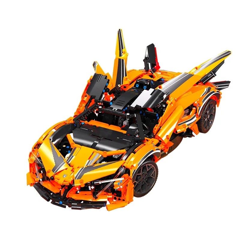 MJI8500 Sports Car Block MOC Puzzle Building Sets Educational DIY Construction Toy for Children