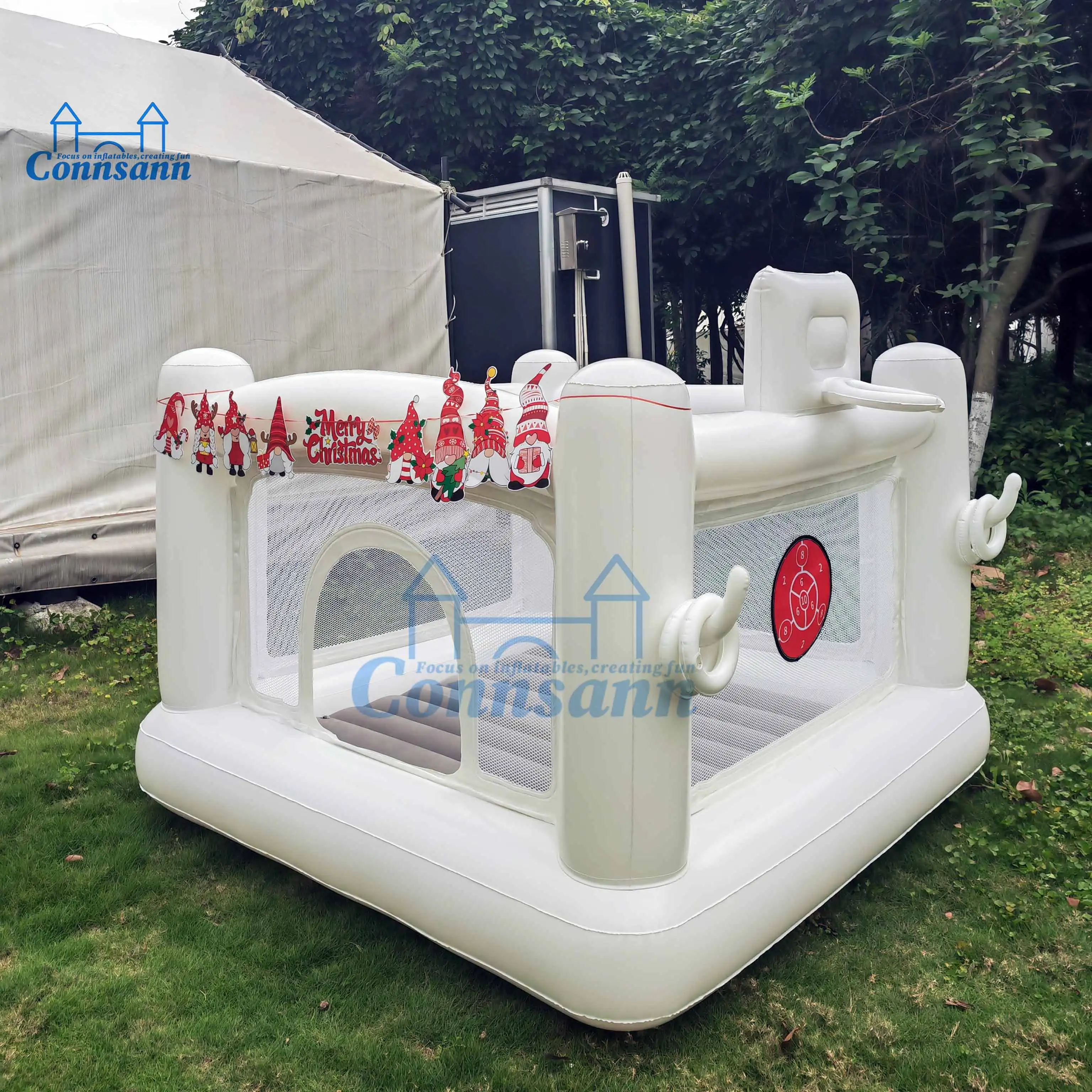 Springkussentrampoline - Leuke en compacte speelruimte voor baby's, perfect voor stuiteren en speeltijdavonturen