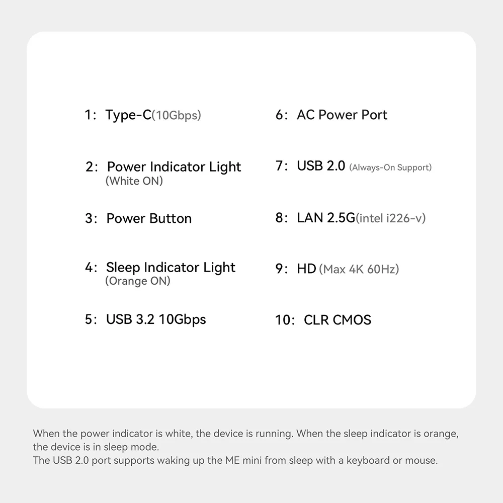 Nouveau stockage réseau domestique MINI hôte Beelink ME Mini NAS Intel Twin Lake N150 LPDDR5 4800MHz 12GB RAM 2T SSD WiFi6 4K double 2.5 Lan
