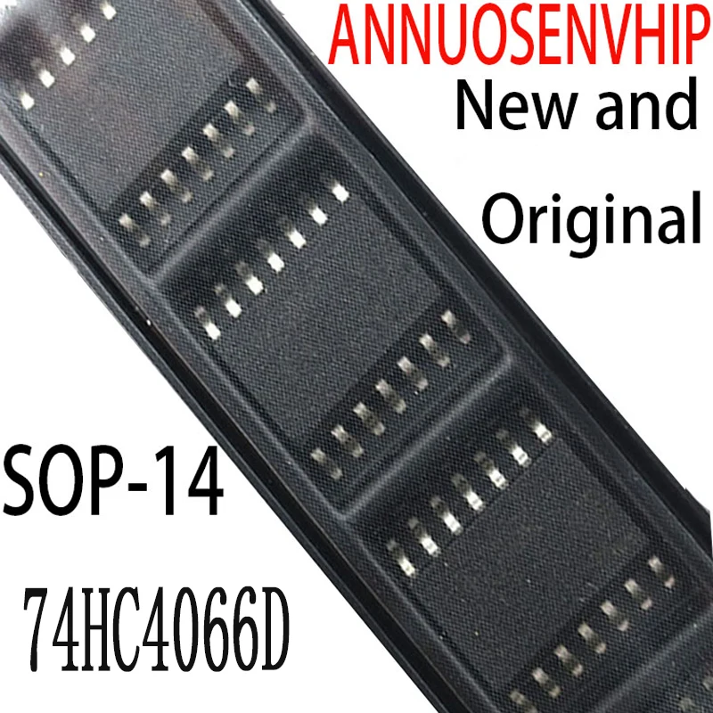 10PCS New And Original SOP14 74HC4066 SOP SN74HC4066DR SOP-14 SM IC 74HC4066D