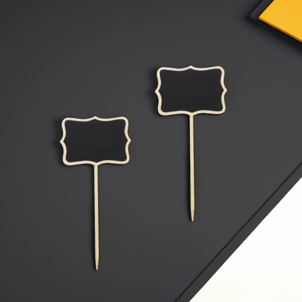 20pcs Mini Signs Small Chalkboard Sign For Food Buffet Labels Table Party Decorations Garden Plant Signs Reusable