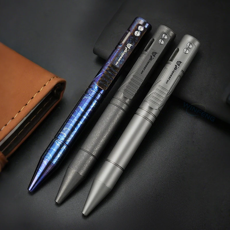 

Высококачественная титановая тактическая ручка, болт, шариковая ручка для самообороны, аварийный стеклобой, принадлежности для выживания на открытом воздухе