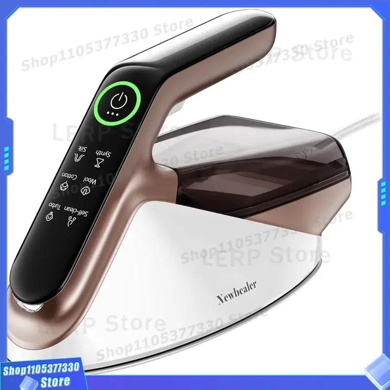 2400W Ceramic Steam Iron Automatic Self Cleaning Electric Hanging Iron Turbine Jet for Clothes Garment Steamer Household
