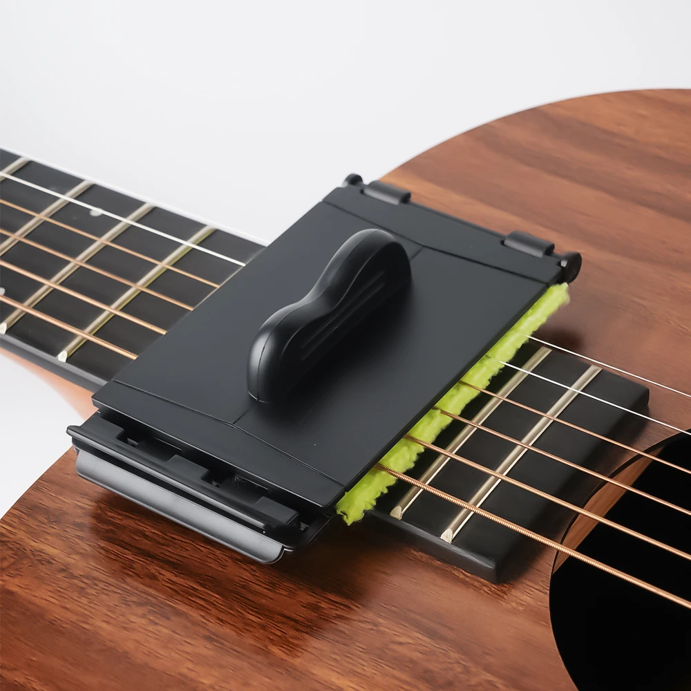 Chitarra elettrica Bass Strings Scrubber Rub pulizia manutenzione cura chitarra String Cleaner strumenti accessori strumento