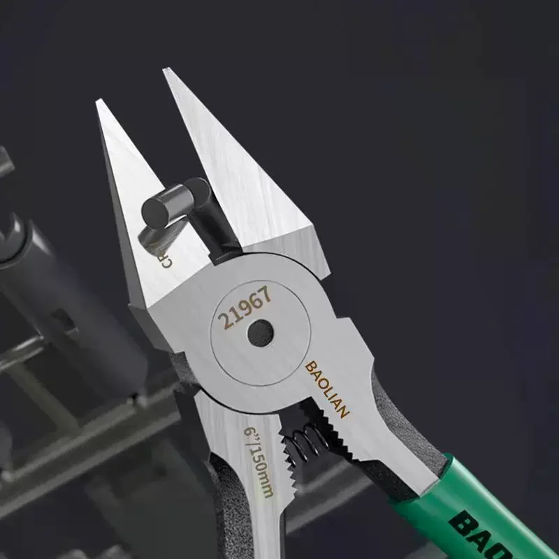 Grade Special Side Mouth Pliers,High Hardness Electrician Small Diagonal Pliers,Electrician Manual Tool Industrial