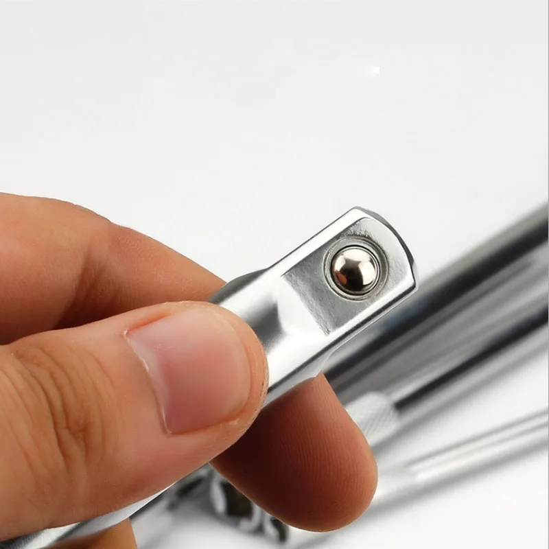 1Pcs 1/4 "3/8" 1/2 "Socket Ratelsleutel Extension Bar 360 Graden Extension Bar Set Auto Reparatie socket Extender Quick Release