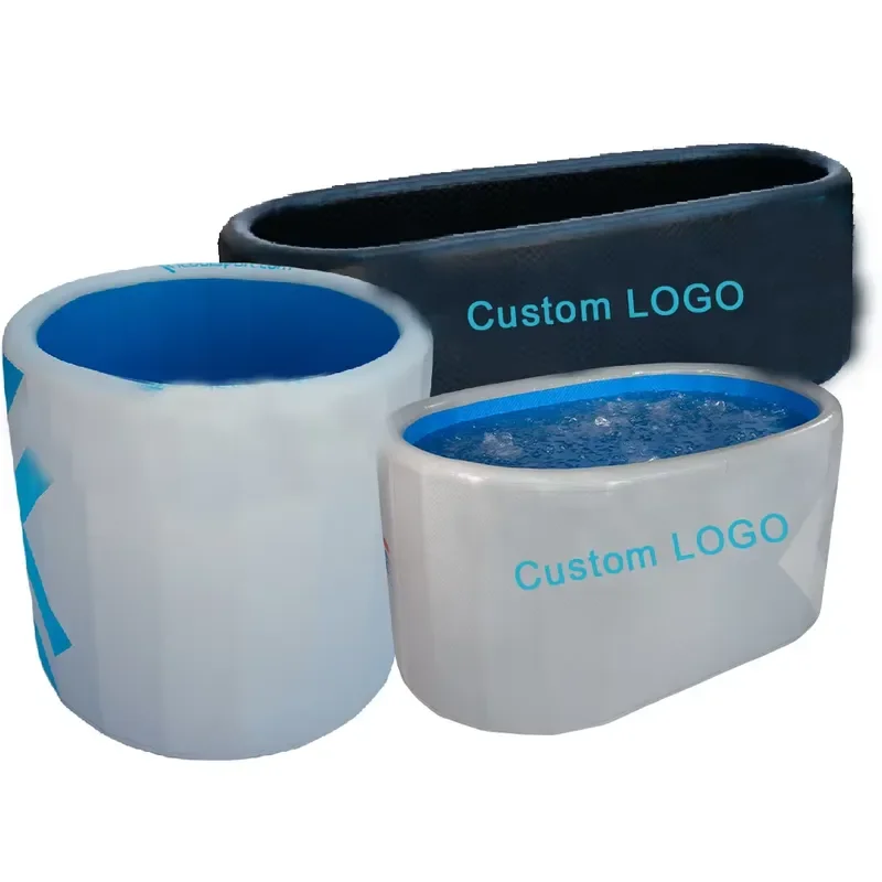 Custom Size Drop Stitch Inflatable Fishing Container Ice Cold Therapy Box Out Door Bathtub Pools