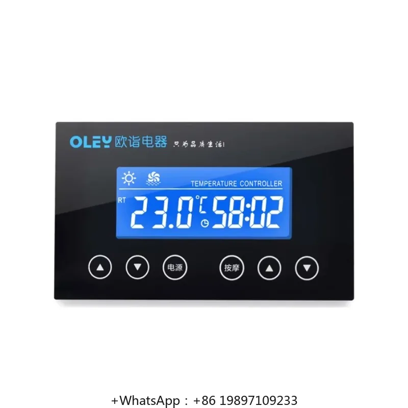 

FC-FC-210G LCD Digital Thermostat With Timer Use For Sauna Room Foot SPA