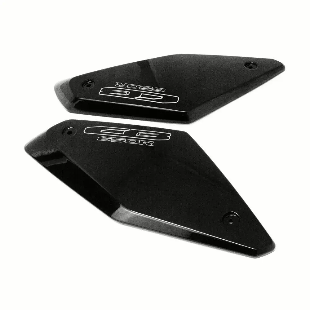 For HONDA CB650R 2019-2022 Motorcycle Accessories Gloss Black Tank Frame Side Panel Cover Fairing