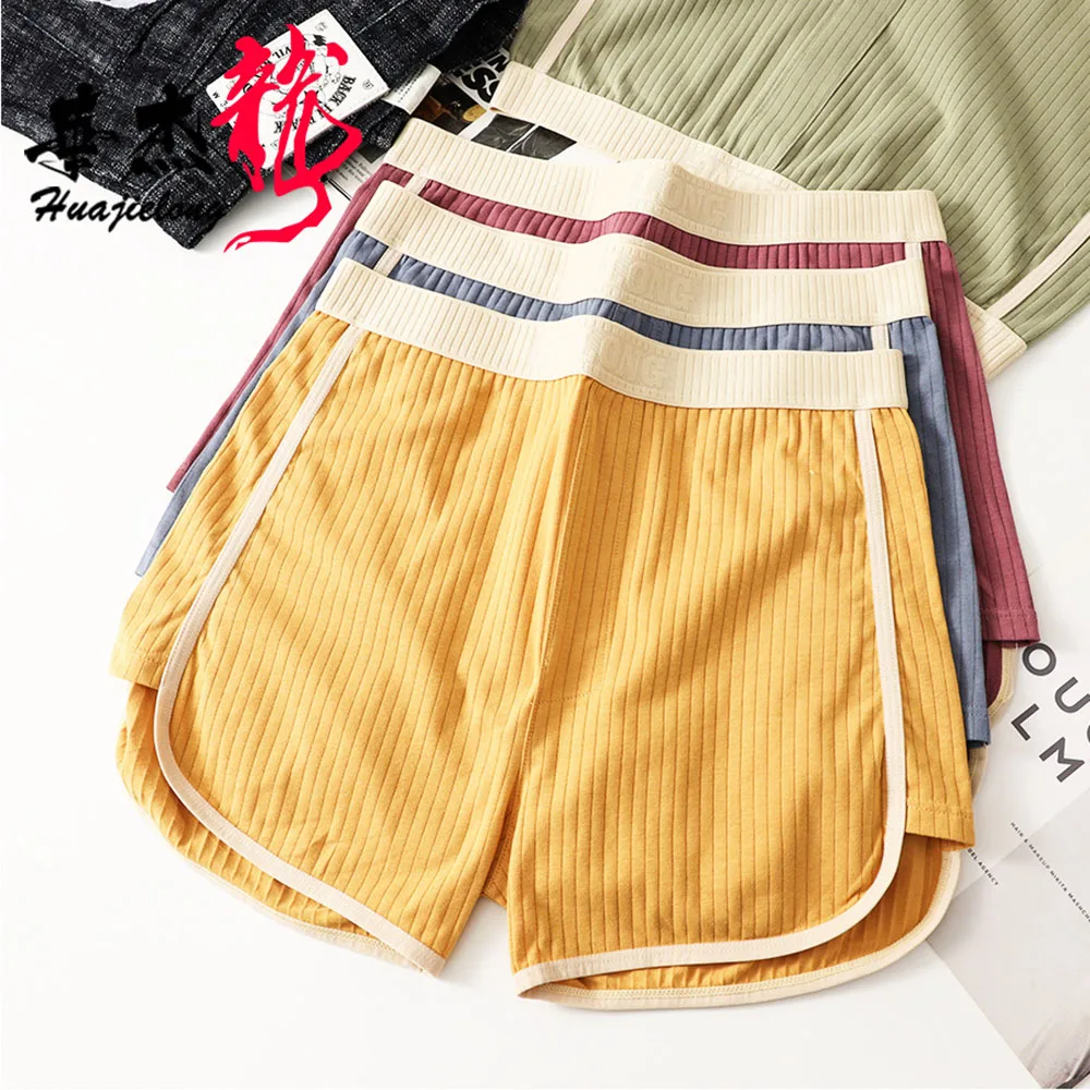 3PCS/Pack 100% Cotton Solid Striped Men's Panties Loose Sexy Breathable Underwear Man High Elastic Widen Waistband Boxers Hombre