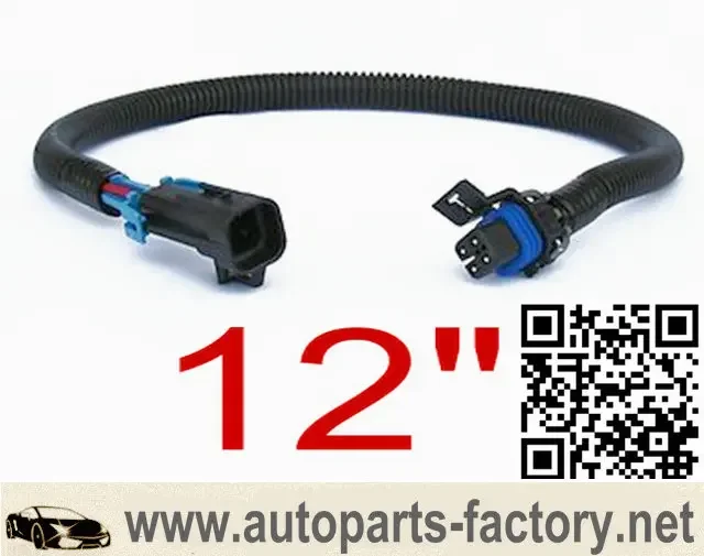 Oxygen O2 Sensor Header Extension Harness For GM LS1 LS2 GTO SQUARE GRAY For GTO CTS-V