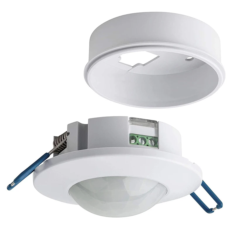 AC 220V-240V LED PIR Infrared Motion Sensor Ceiling Embedded Dual Induction Switch For Lighting