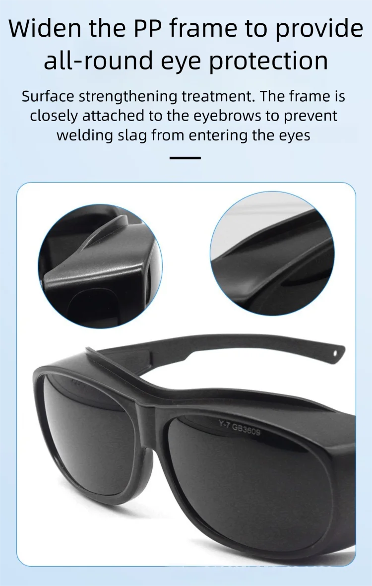 Welding Goggles for Eye Protection Against Welding Light Arc Light Slag Splashing Ultraviolet Rays Professional Grade