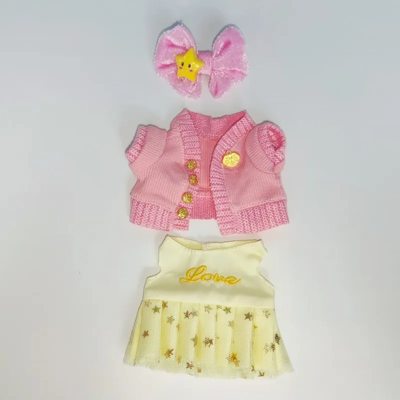 

Mini Plush Doll Clothes Outfit Accessories for 17cm Labubu V1 V2 and Multiple Series - The Perfect Attire for Your Doll