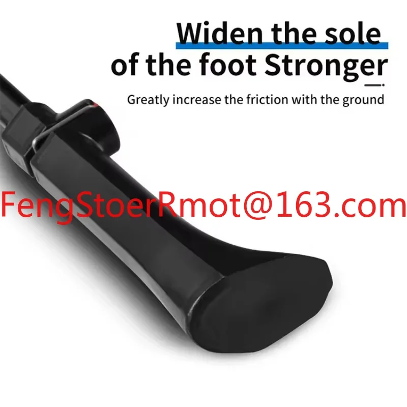 High Quality Durable 24-29 Inch Steel Aluminum Alloy Double Leg Bicycle Kickstand Black 650g JC-252281 Outdoor Use ANGBOW