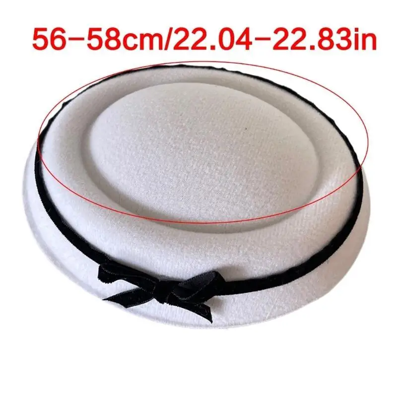 A52E Vintage Chapeaux Cocktail Thés Chapeau Quotidien Chapeaux Parfaits pour les Fêtes Tenue Décontracté Tête