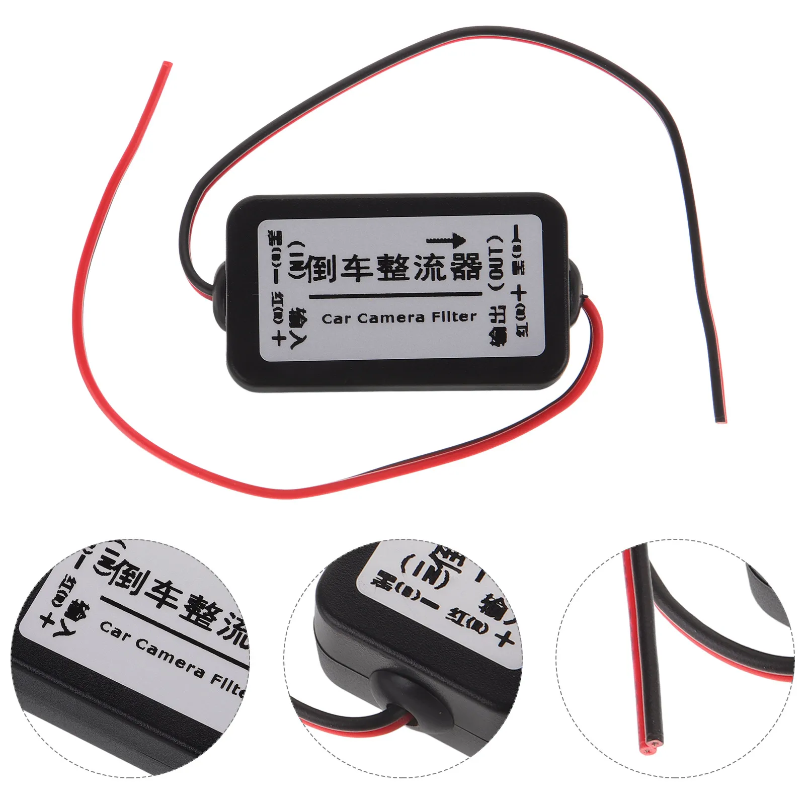 

Stable Power Supply Navigation System Backup Camera Filter Auto Rearview Camera Power Relay Capacitor Compact Design Compatible