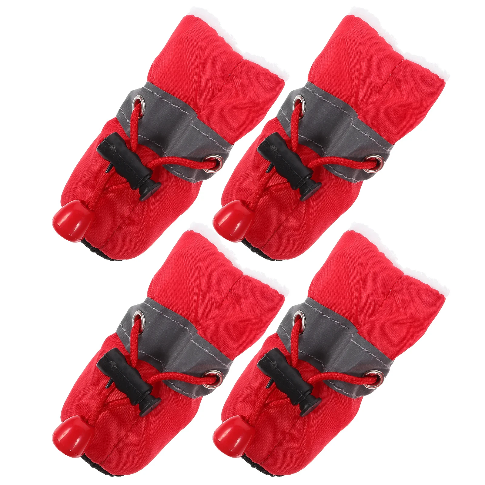 

4 Pcs Boots Pet Shoe Dog Feet Protectors Puppy Shoes for Outdoor Small Dogs Non-slip Covers Foot