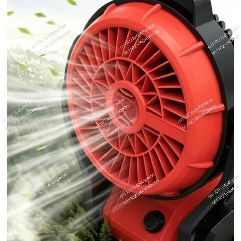 12 inch lithium battery portable charging fan outdoor floor fan 4000mAh large battery