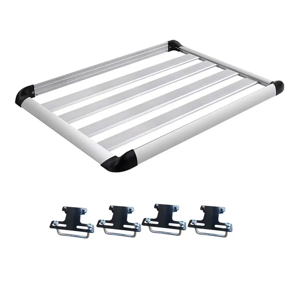

130x100CM Car Roof Cargo Carrier Basket With 4 Buckles