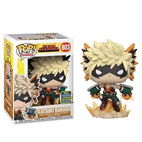 Funko POP Meu Herói Academia Katsuki Bakugo # 803 figuras de brinquedo de ação modelo colecionável boneca brinquedos figura de vinil coleção presente do miúdo