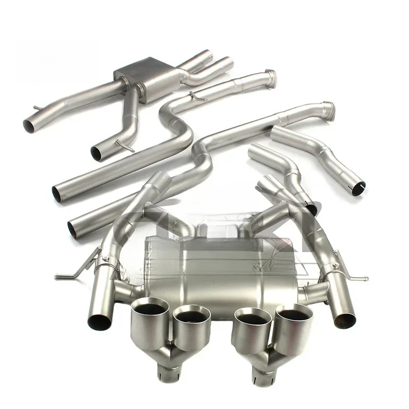 2019 High Quality 3 Units Stainless Steel Exchust System Cat Back Exchust Pipe Suitable for BMW M3 M4 F80 F82 F83 3.0