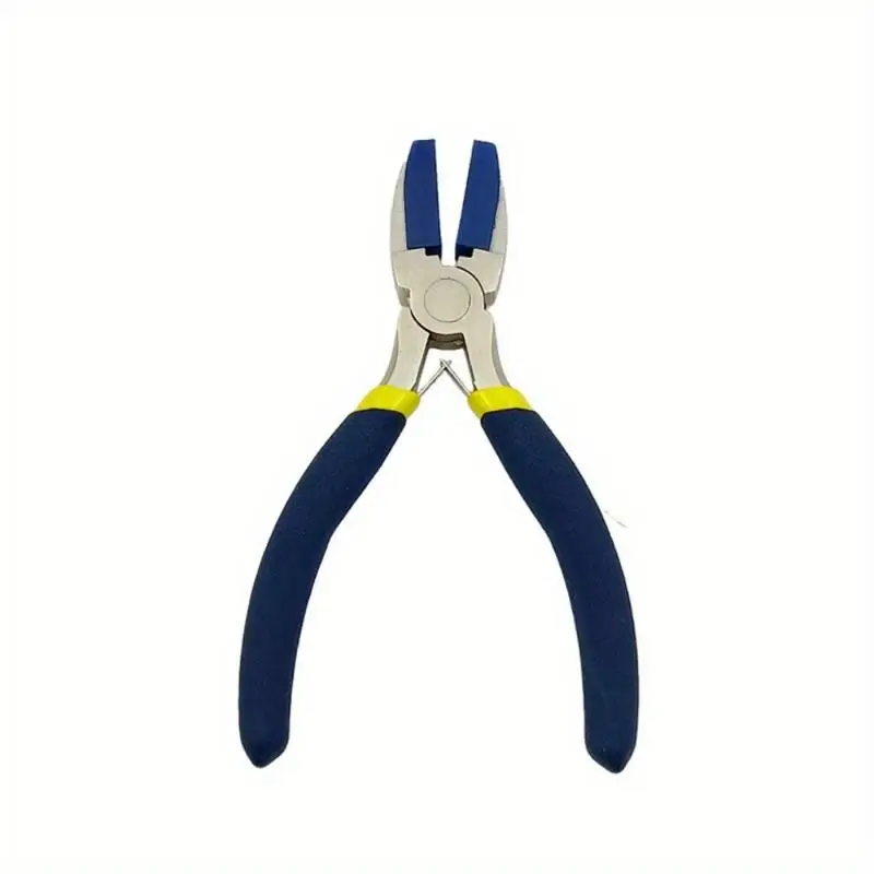 1pc Flat Nose Nylon Plier Manual Rope Weaving Tool Pull Ring DIY Jewelry Making Aid