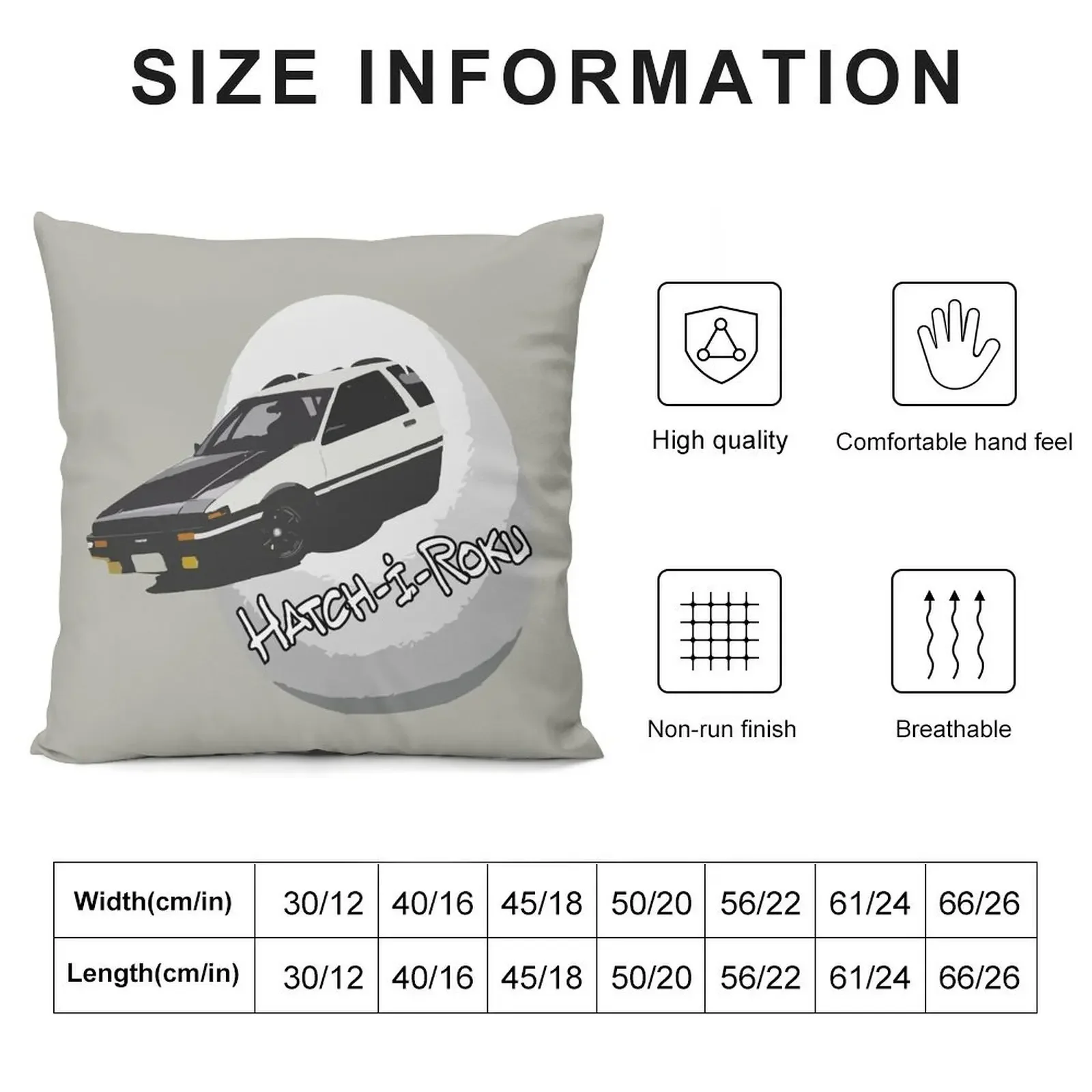 Hachi Roku AE86 Corolla Hatching Egg Pun Throw Pillow home decor items christmas decorations 2025 pillow