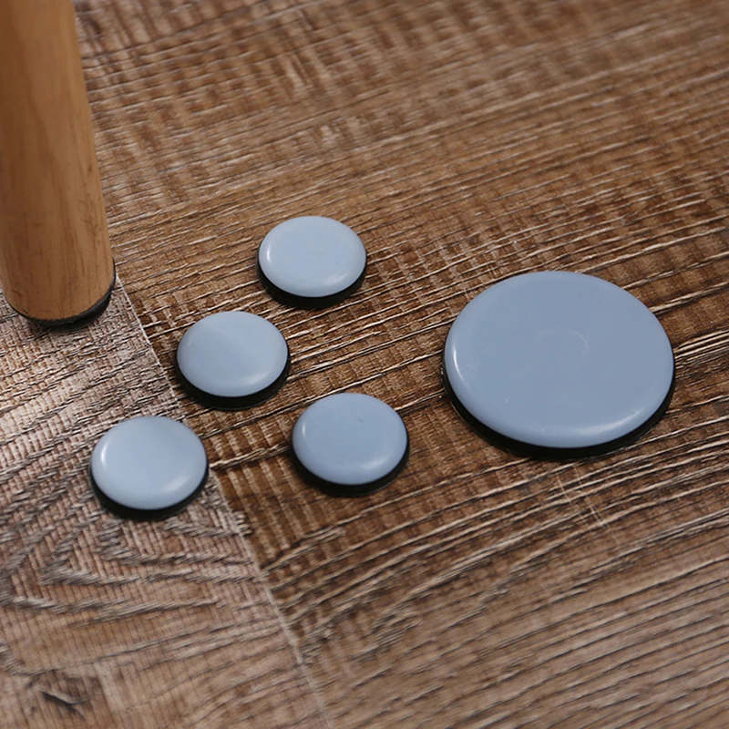 Almohadillas deslizantes para muebles, bloque deslizante para mesa, silla, alfombrilla para patas, Protector de suelo para alfombra de madera dura, PTFE, 4/8 piezas