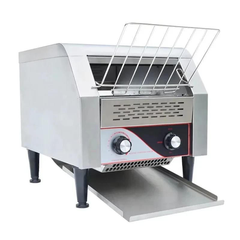 Hot SellingHotel Kitchen Equipment Heavy Sandwich Grill Bread Bun 110V 220V Electric Commercial Conveyor Toaster Pr